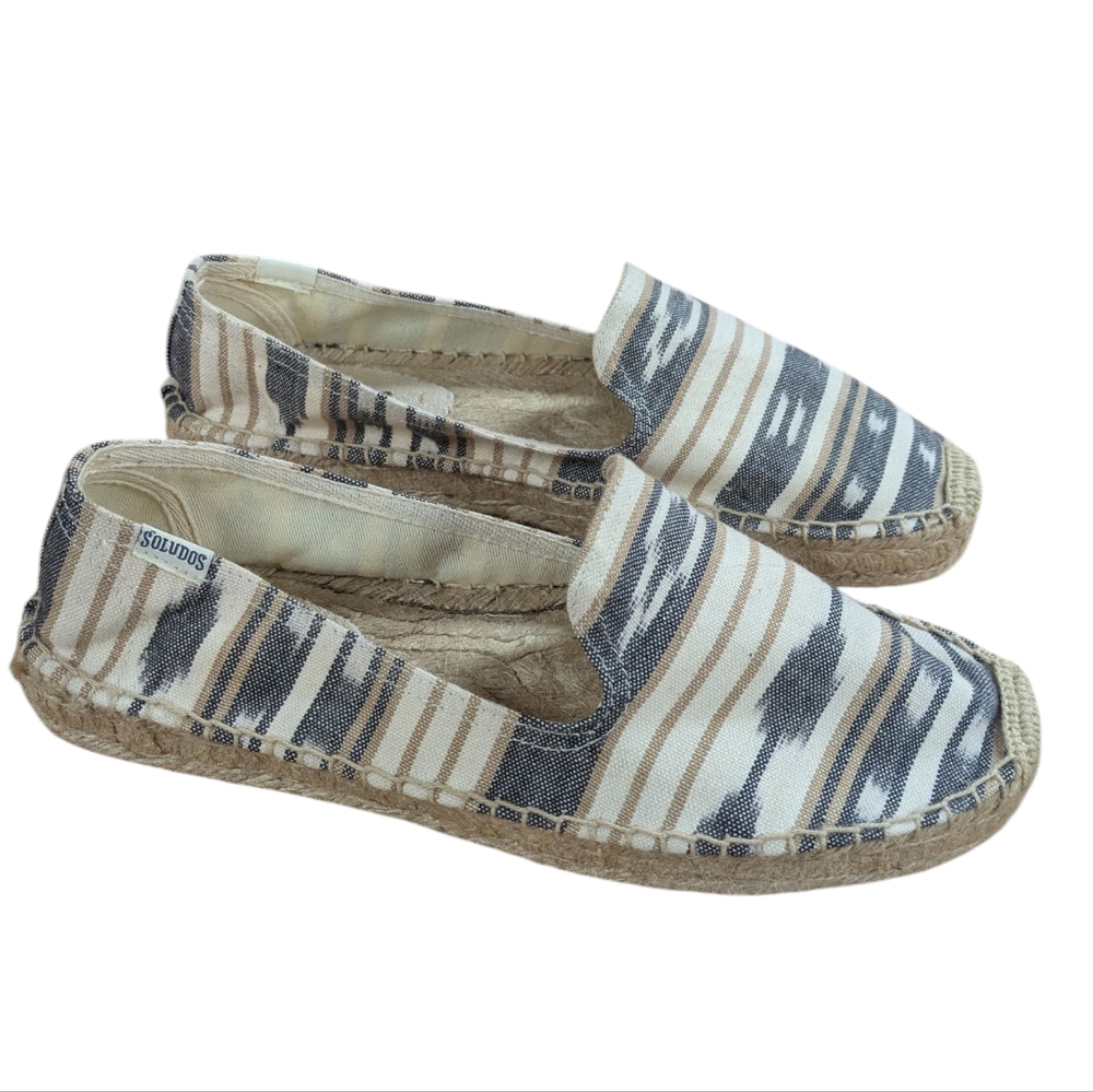 Soludos Southwest Espadrille Flats Size 9 - Picture 2 of 11